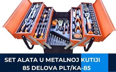 baurberry komplet: 🔸 PROLINETECH Set alata u metalnoj kutiji 🔸 🔥🔥 Cena: 8490 din 👉