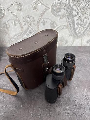 кофра: Бинокль БПЦ5 8×30 (Made in USSR) с родным кожаным футляром. Описание — 2