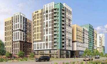 недостроенные дома в бишкеке: Сдан, 2 комнаты, 57 м²