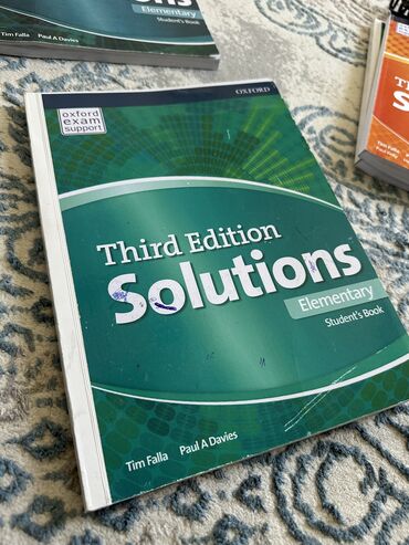 алгебра 9 класс 5 плюс: Учебник английского языка "Third Edition Solutions Elementary
