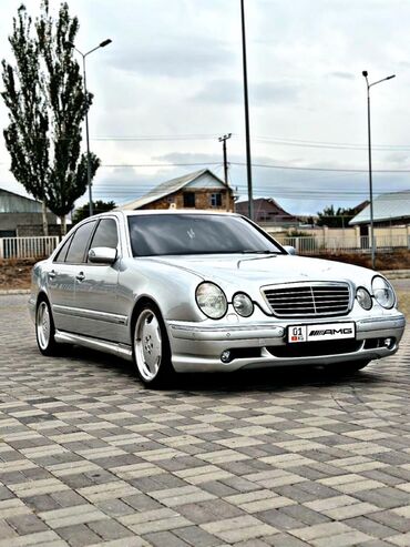 e55: Mercedes-Benz E-класс AMG: 2000 г., 5.5 л, Автомат, Бензин, Седан