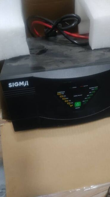 iphone xr цена в бишкеке бу: Продам инвертор sigma и аккумулятор Delta dtm 12100 L 12v100 Ah