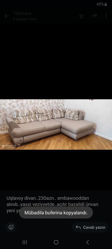 embawood divan qiymetleri: Künc divan