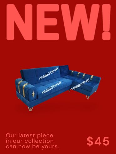 Sifarişlə divanlar: Künc divan, Qonaq otağı üçün, Parça, Bazalı, Açılan, Kitab — 10