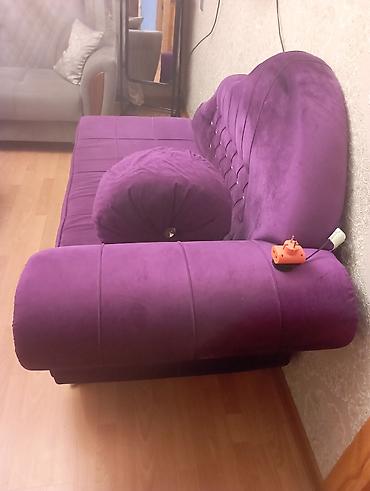 2ci əl kunc divan: Mini-divan, İşlənmiş, Bazasız, Vеlur parça — 2