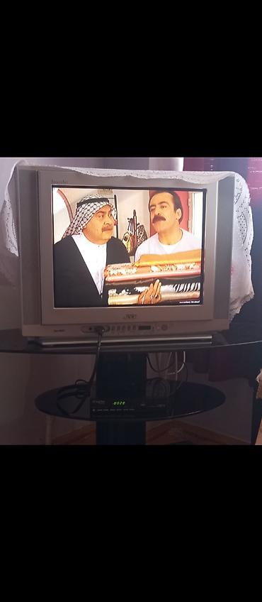 JVC 21" kineskop televizor DVB-T qutusu aparatla biyerdə satıram ünvan