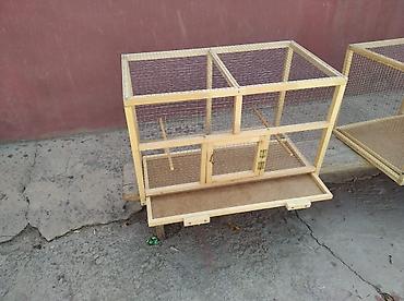 hamster al: Təzə yığılmış böyük ölçülerde qəfəsler altı setka üstü sürmeli ve — 4