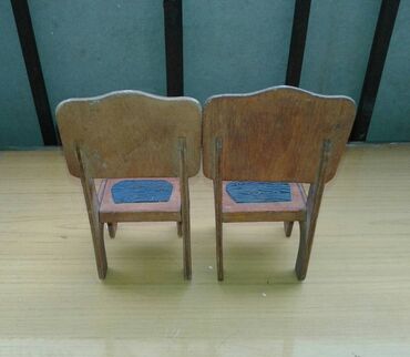 Oyuncaqlar: Куклы(SSSR). Комплект "Кукла - школьница с кроватью и стульями" — 11