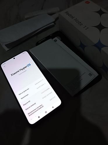 редми телефоны: Redmi, Redmi Note 11, Б/у, 128 ГБ, цвет - Синий, 2 SIM — 3