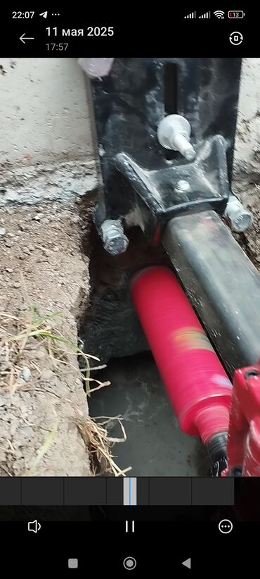 распил бетона: Аппарат для алмазного бурения бетона. Предназначен для создания