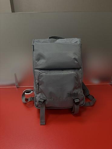 lenovo thinkbook: Lenovo ThinkBook boz rəngli bel çantası - Noutbuk üçün xüsusi — 2