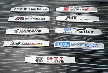 Auto delovi, gume i tjuning: Vw R znakovi za krilo. Samolepljiovi znakovi za krilo automobila. ✨ — 5