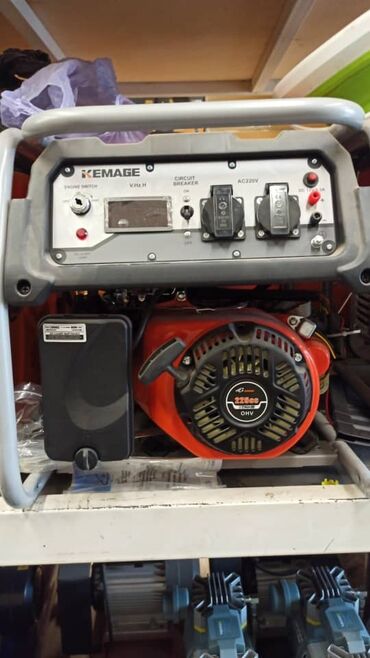 Генераторы: Генератор бензиновый 1фаска бензиновый 13000кват 1 года сервисное — 2