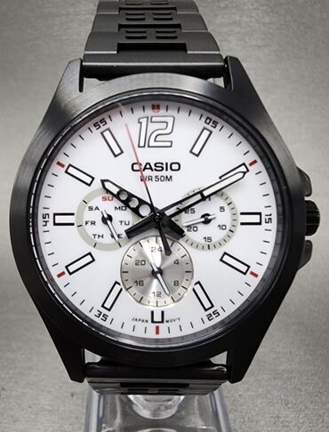 Личные вещи: Классические часы часы, Casio, Япония, Водонепроницаемые, Мужские, Новый