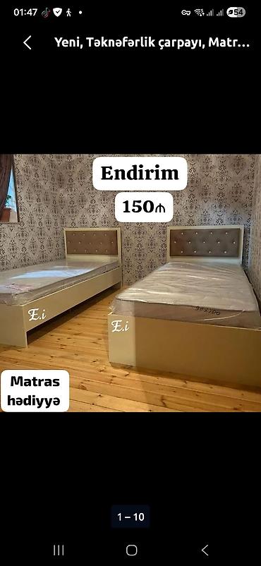taxt dosekleri: Təknəfərlik çarpayılar – müxtəlif modellər - Başlıq hissəsi yumşaq — 1