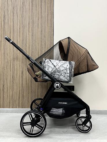rant flex: Детская прогулочная коляска Ining Baby Z1 PRO (Beige / Crosslight) — — 3