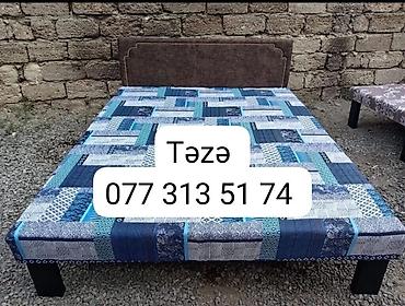Təzə çarpayılar. 1 nəfərlik çarpayılar 60manat 2 nəfərlik taxt