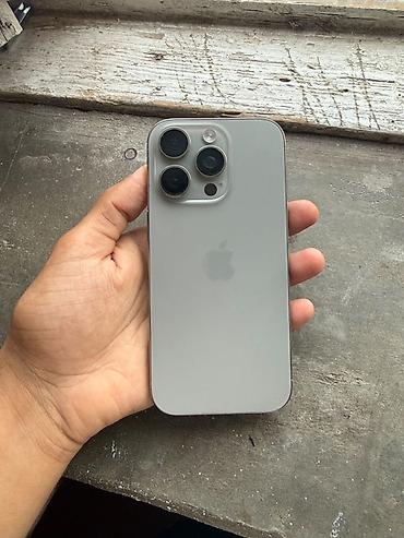Mobil telefonlar: IPhone 16 Pro, 128 GB, Natural Titanium, Face ID — 1