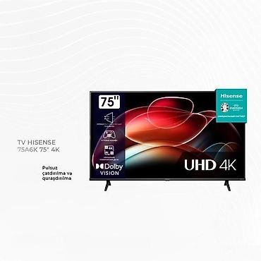 TV və video: Televizor "Hisense 75A6K 75" 4K"Hisense ✅ İstehsalçı: Hisense ✅ — 1