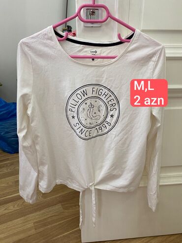 Futbolka və maykalar: Qadın köynək/top dəsti 1) Zara lilac rəngli qısa top - V şəkilli — 16