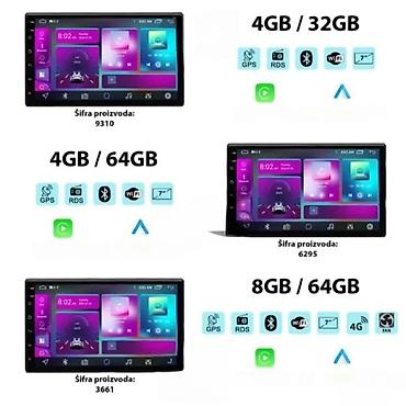 Audio oprema za auto: Android multimedijalne jedinice za automobil – više modela i veličina — 5
