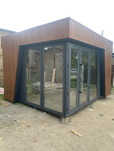 Алюминиевые окна на заказ: Перегородки стеклянные Алюминиевые перегородки Алюминиевые окна — 3