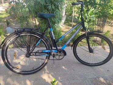 qacis trenajoru kreditle: Şəhər velosipedi Stels, 28", sürətlərin sayı: 1, Ünvandan götürmə