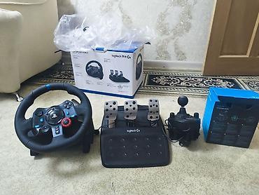 Logitech G29 oyun sukani, sukan az istifade olunub, 5 aydir alinib