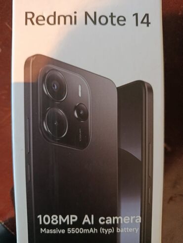 iphone 11 irshad telecom: Redmi Note 14, 128 GB, rəng - Qara, Zəmanət