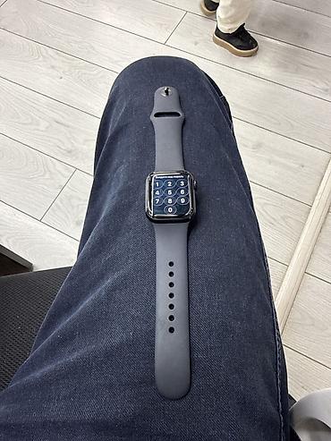 bt fm modulator: Смарт-часы в стиле Apple Watch, цвет корпуса и ремешка — — 1