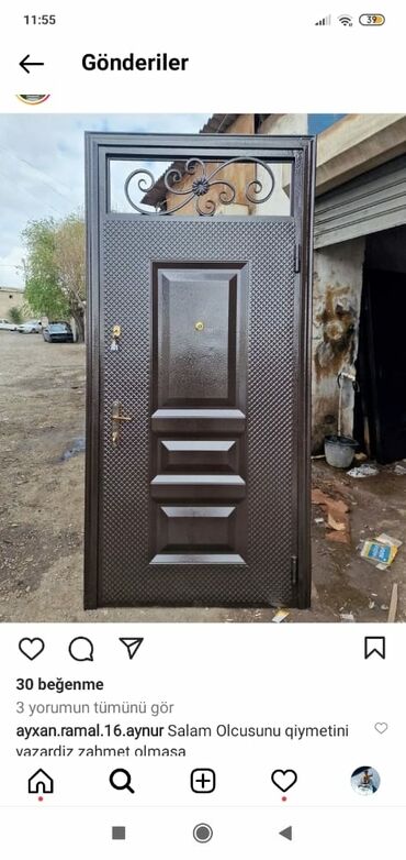 Giriş qapıları: Yeni Giriş qapısı Ödənişli çatdırılma -da lalafo.az — 6 Giriş qapıları: Yeni Giriş qapısı Ödənişli çatdırılma — 6