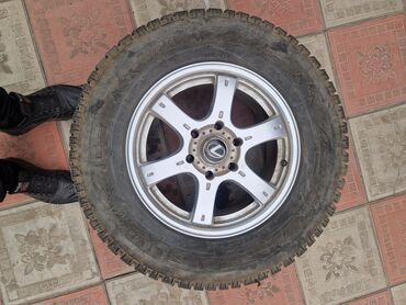 зимние шины на ниву 21214: Колеса в сборе 265 / 65 / R 17, Зима, Комплект, Внедорожные (АТ/МТ), Литые, отверстий - 6