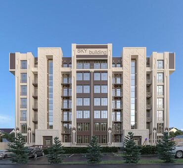 квартира бшкек: 2 комнаты, 79 м², Элитка, 6 этаж, ПСО (под самоотделку)