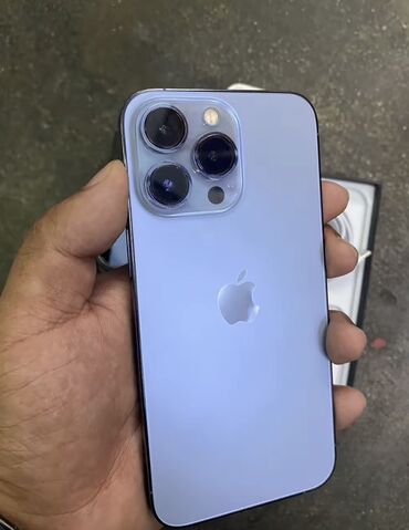 бытовая техника в рассрочку бишкек: IPhone 13 Pro, Б/у, 128 ГБ, Sierra Blue, Коробка, 94 %