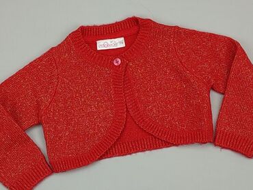czerwona bluzka z długim rękawem: Children's bolero So cute, 1.5-2 years, condition - Perfect