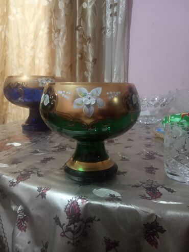 nar ciceyi: Böyük dekorativ şirniyyat/kupə qabları – 2 ədəd - Material: qalın