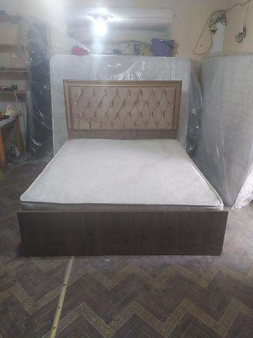 Çarpayılar: İşlənmiş, İkinəfərlik çarpayı, Bazasız, Matras ilə, Siyirməsiz — 2
