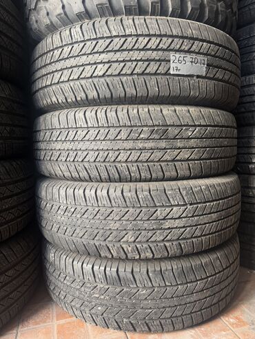 лето резина: Шины 265 / 70 / R 17, Лето, Б/у, Комплект, Легковые, Япония, Bridgestone