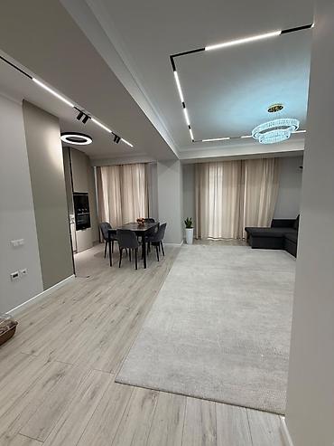 Продажа квартир: 3 комнаты, 90 м², Асанбай мкр Элитка, 3 этаж, Дизайнерский ремонт — 9