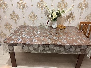 isti: Qonaq masası, Yeni, Açılan, Taxta, Kvadrat masa — 3