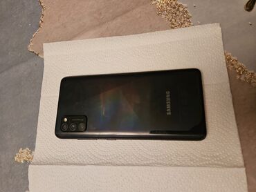 samsung a41 ekran qiymeti: Samsung Galaxy A41, rəng - Qara, İki sim kartlı