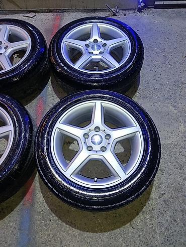 w210 diskleri: Yeni Disk təkər AMG 205 / 55 / R 16, 5 Boltlu — 3