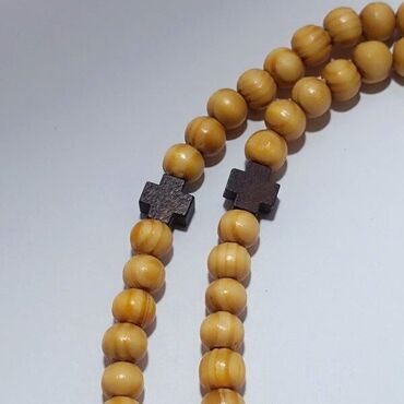 Ostali nakit: Ručno izrađena brojanica od maslinovog drveta Zagrli toplotu prirode i — 6