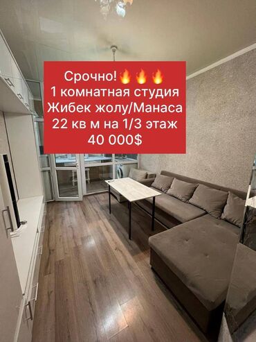 квартира с подселения: 1 комната, 22 м², Индивидуалка, 1 этаж