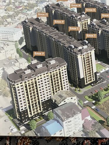 Продажа квартир: 4 комнаты, 128 м², Элитка, 7 этаж, ПСО (под самоотделку)