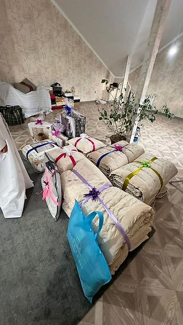 bed sheets: Наборы постельных принадлежностей и пледы Для Кыз узаттуу - Уютные — 1