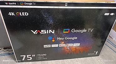 type: Акция Телевизор yasin 75q90 195 см 75" 4k (google tv) - описание: в — 10