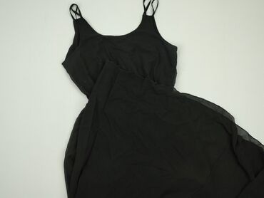 sukienka na ramiaczkach czarna: Sukienka, Oversize, S (EU 36), stan - Bardzo dobry