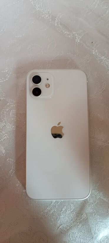 iphone 12 barter: IPhone 12, 64 GB, Ağ, Zəmanət, Face ID