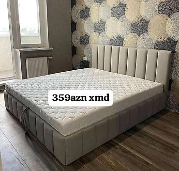 mebel satıram: Mebel dəsti – yumşaq başlıqlı çarpayı və döşək - Müasir dizaynlı — 1